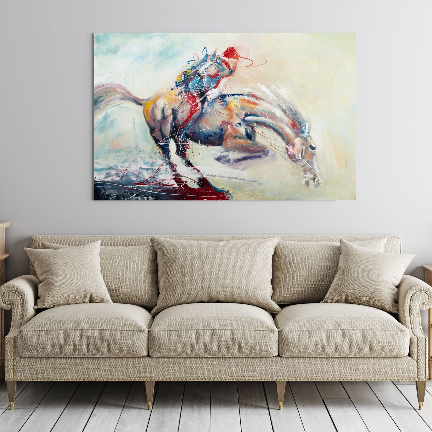 Schilderij The Rodeo (Canvas)