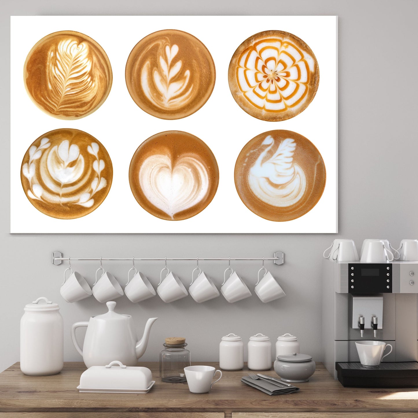 Schilderij Coffee In The Morning (Canvas)