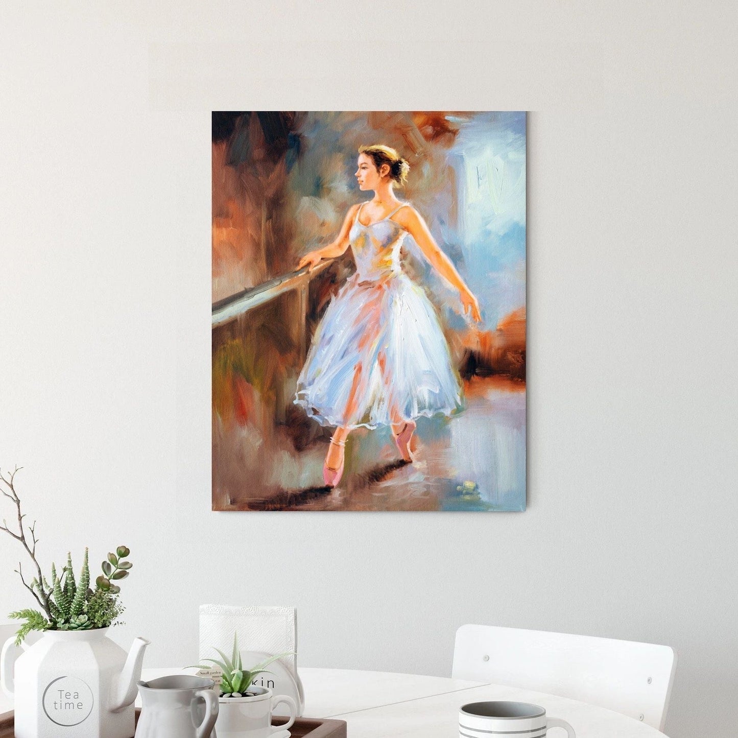 Schilderij Little Ballerina (Canvas)