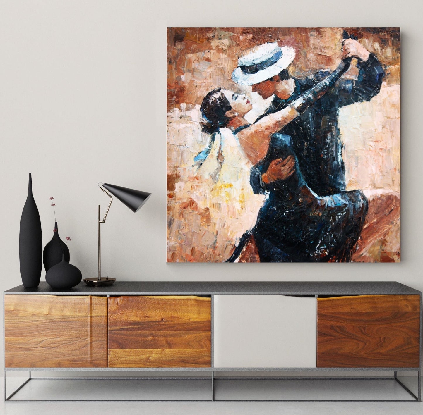 Schilderij Bailar Flamenco (Canvas)