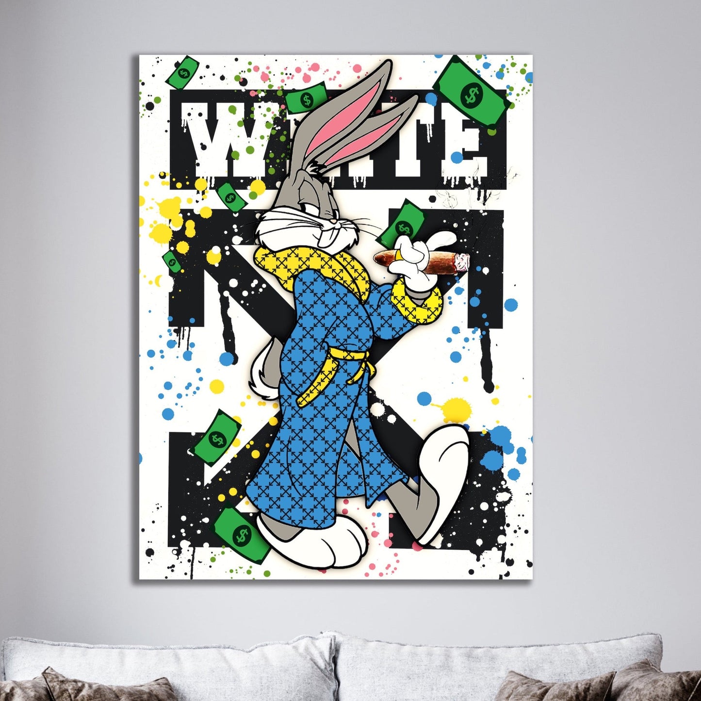 Schilderij Bunny Bags (Canvas)