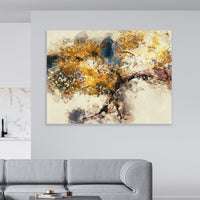 Schilderij Abstract Tree (Canvas)