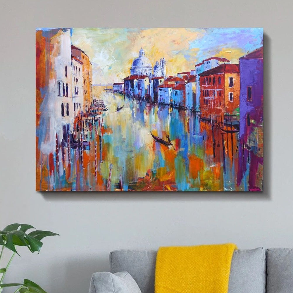 Schilderij Venice By Water (Canvas)