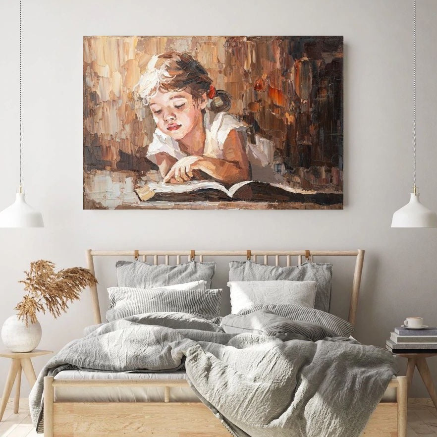 Schilderij A Bedtime Story (Canvas)