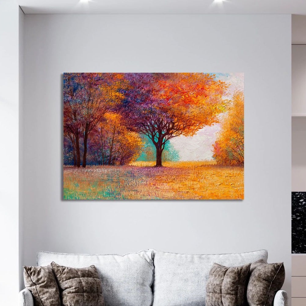 Schilderij The Autumn Bloom (Canvas)