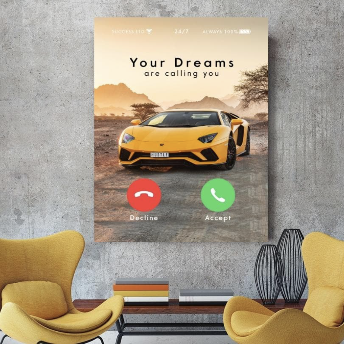 Schilderij Your Dreams (Canvas)