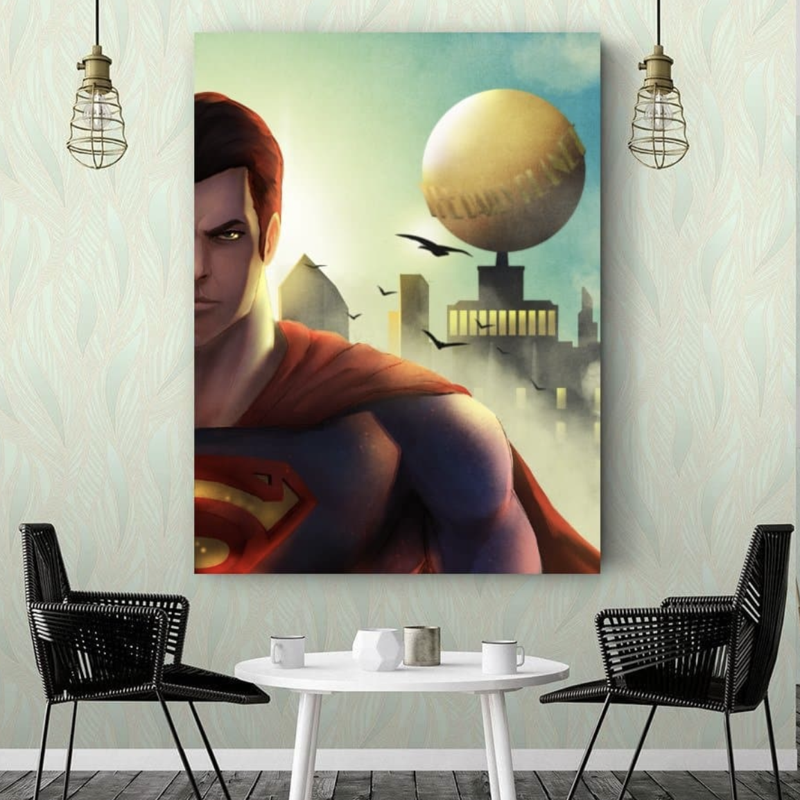 Schilderij Superman (Canvas)
