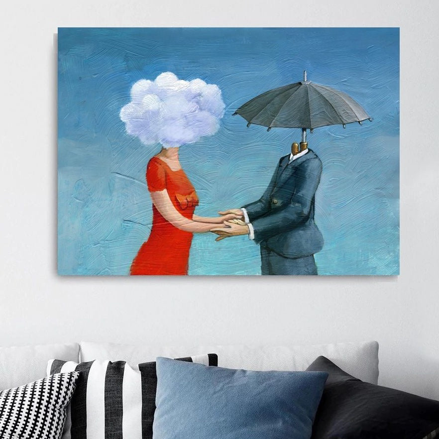 Schilderij Amor (Canvas)