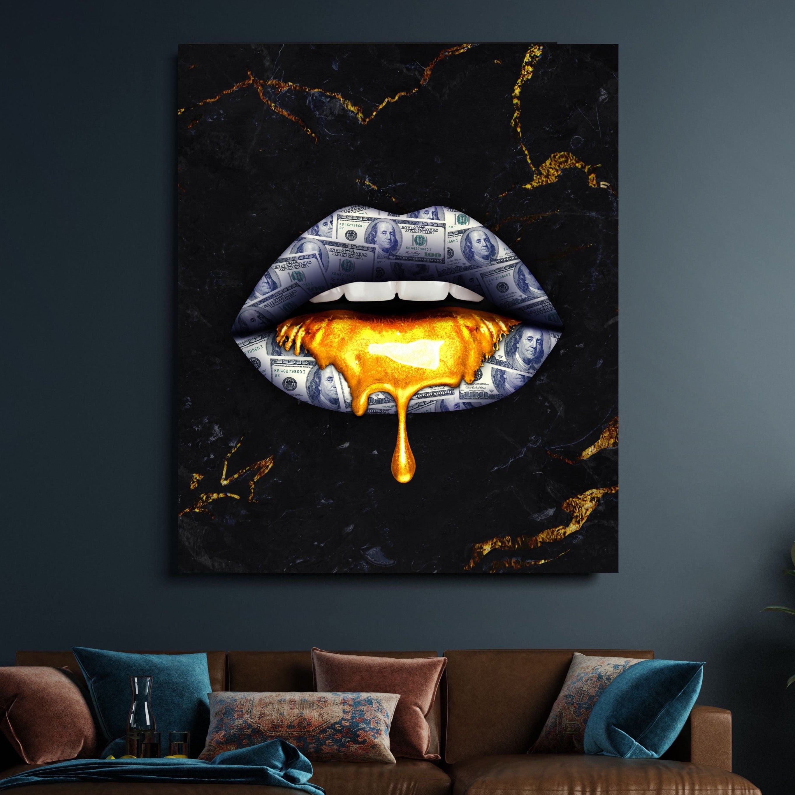 Schilderij Money Talks (Canvas)