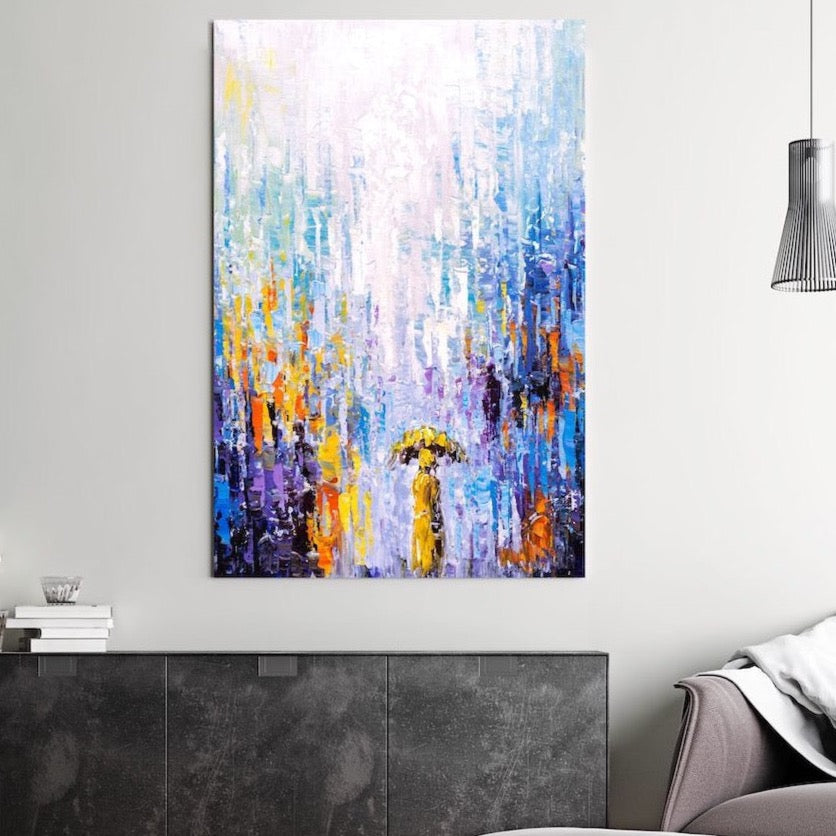 Schilderij Waterproof (Canvas)