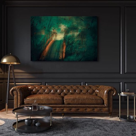 Schilderij Over The Bridge (Canvas)