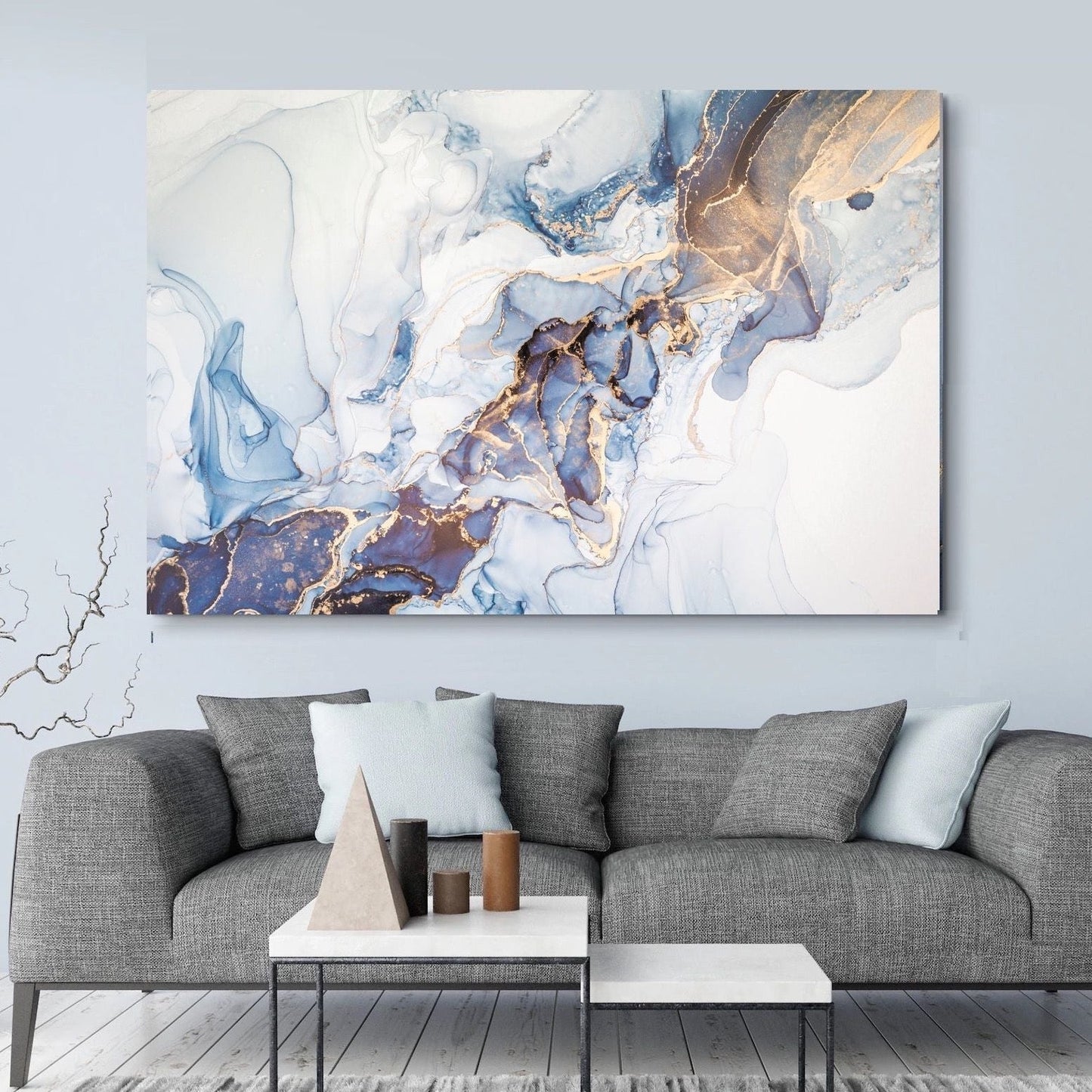 Schilderij Wave Of Marble (Canvas)